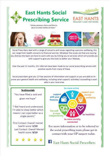 East Hanst Social Prescribing Service